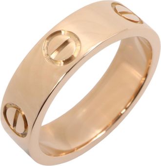 Cartier Love Pink Band Ring (Pre-Owned)