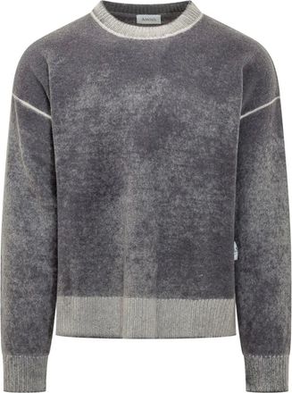 Amish Maglione Girocollo - - Knitwear - Uomo - Grigio - L
