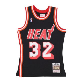 Mitchell & Ness Sportswear, male, Black, Size: XL Miami Heat Basketball Tank Top 1992