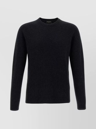 Roberto Collina ribbed cashmere silk crewneck sweater