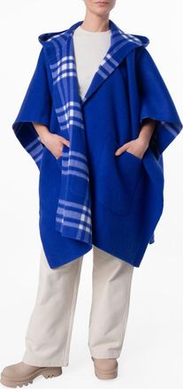 Burberry Vintage Check Reversible Cashmere Cape