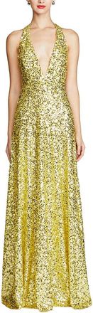 Halston Heritage Renata Sequins Gown