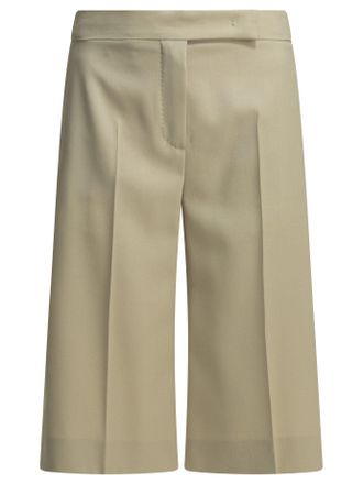 Max Mara Formal Wool Shorts