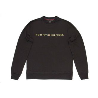 Tommy Hilfiger Mens Modern Essentials French Terry Sweatshirt In Black
