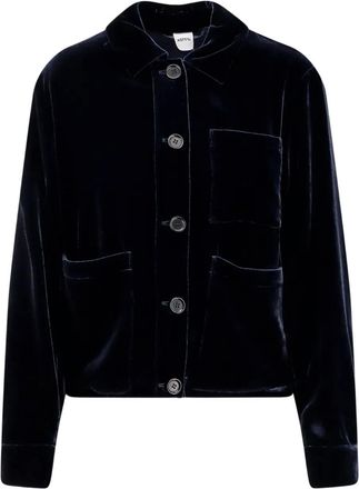 Aspesi Blazer in velluto - Blu