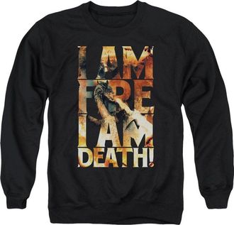 Gildan Hobbit I Am Fire Adult Crewneck Sweatshirt