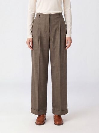 Ganni Pantaloni Donna colore Cacao