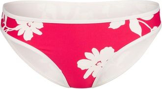 Seafolly Mayflower Hipster Pant Bikini-Bottom f&uuml;r Damen | wei&szlig;/rosa