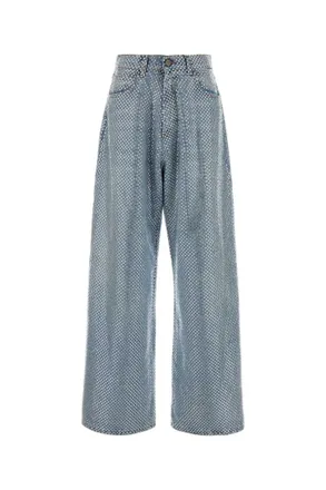 Giuseppe Di Morabito Light Blue Relaxed Flat Front Pants
