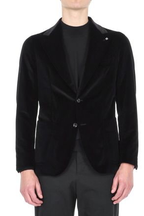 Tagliatore Pino Lerario Line Smooth Velvet Jacket