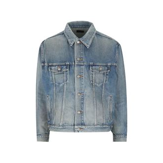 Saint Laurent Pocket Denim Jacket