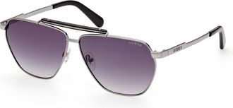 Guess GU00053 06B Mens Sunglasses Grey Size 61