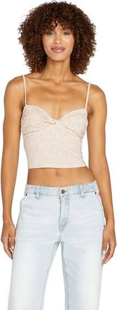 Volcom 2 Dot To Handle Cami Top In Mushroom