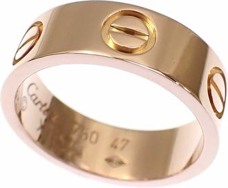 Cartier Pink Gold (18K) Band Ring (Pre-Owned)
