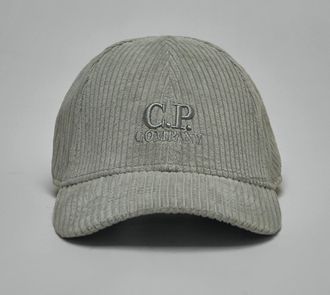 C.P. Company Logo-Patch Curved Peak Baseball Cap