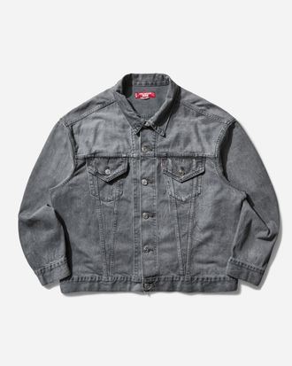 Junya Watanabe Men s Levis Selvedge Denim Trucker Jacket Grey