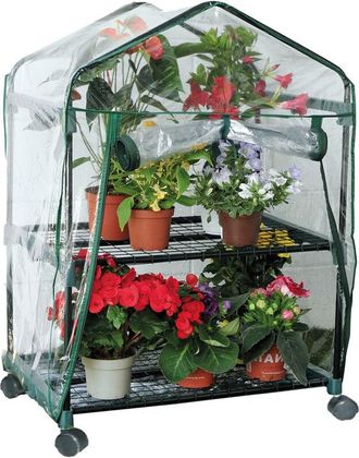 OEM Mondo Verde - Invernadero Fast Balc&oacute;n Cm 70 X 50 X H 160 - 4 Baldas