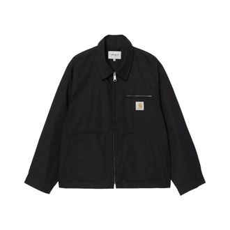 Carhartt Work in Progress Carhartt Wip, Light Jackets, male, Black, Size: XL Postal Jacket