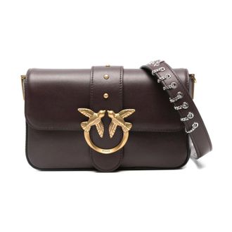 Pinko Crossbodytas - Dames - Schoudertassen - Bruin - ONE Size - Nylon - Tassen