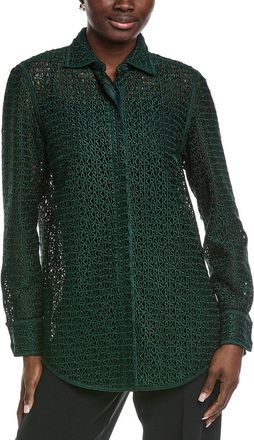 Akris Logo Lace Shirt