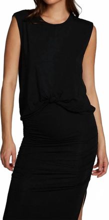 Chaser Ocean Tank Top In True Black