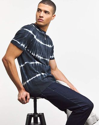 Jacamo Tie Dye T-Shirt Long