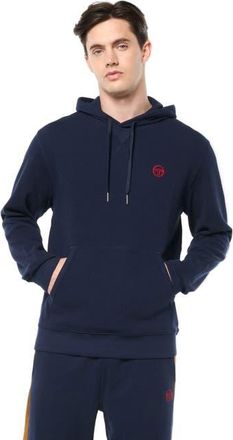 Sergio Tacchini Grafico Hoodie in Maritime Blue at Nordstrom, Size Xx-Large