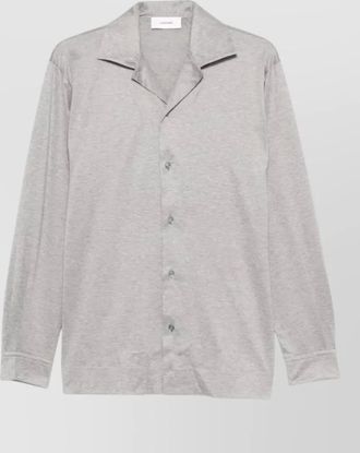Lardini cotton jersey long-sleeve shirt