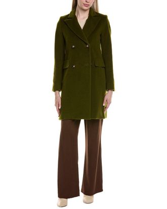 Fleurette Fleurette Wool-Blend Coat
