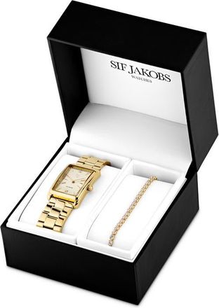Sif Jakobs Jewellery Santina Jewelry Set - Gold in 18K Gold Plated/white at Nordstrom