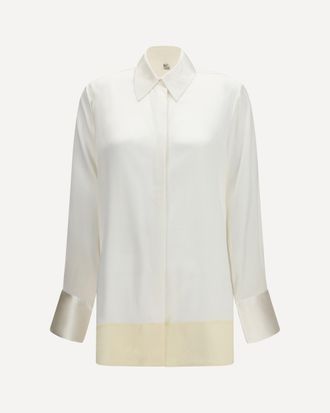 Toteme Soft Tuxedo Shirt Female 36