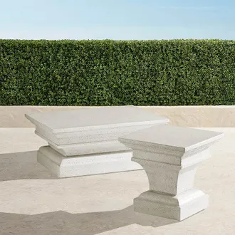 Frontgate Romera Coffee and Side Tables - Coffee Table - Frontgate