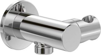 Villeroy & Boch Villeroy&boch - Soporte De Pared Para Teleducha Con Conexi&oacute;n Villeroy Et Boch Universal Duchas Redondo Cromo