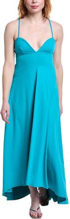 Susana Monaco Susana Monaco Sweetheart String High-Low Maxi Dress