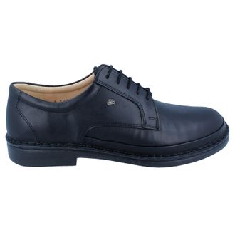 Finn Comfort Kent Leather Mens Lace Up Shoes - Black - Size:UK 10.5