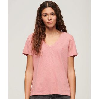 Superdry Effen T-shirt met V-hals