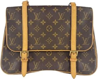 Louis Vuitton Pre-owned Backpacks, female, Brown, Size: ONE SIZE Pre-owned Vintage Monogram Backpack