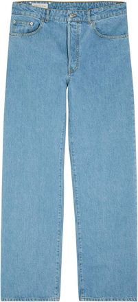 Dries Van Noten Peyter Straight-leg Jeans - Light Blue - 36 (W36 / XL)