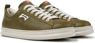 Camper Runner Four Leather Sneaker in Dark Green at Nordstrom, Size 40