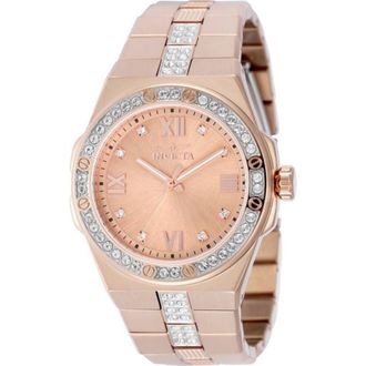 Invicta Specialty Quartz Gold Dial Unisex Watch 50186
