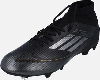 adidas Mens Adidas F50 League Mid Fg/Mg Mens Football Boots JI0419 - Black - Size: 11.5