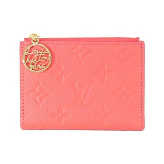 Louis Vuitton Pink Strawberry Leather Wallet (Bi-Fold) (Pre-Owned)