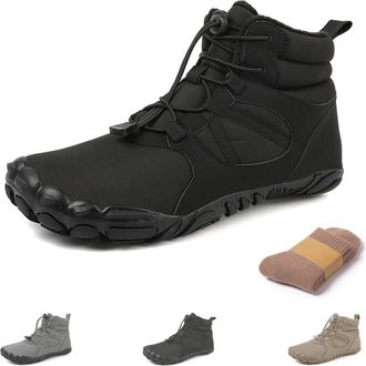 Generic Hike Winter Barefoot Shoes, Winter Barefoot Hiking Boots, Hike Winters Footwear, Zero Drop Snow Boots (C-3,11.5)