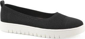 White Mountain Naveen FOM Recovery Flat in Black/Fabric at Nordstrom Rack, Size 6.5