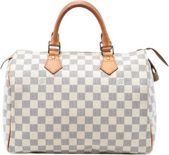 Louis Vuitton Pre-owned Handbags, female, White, Size: ONE SIZE Pre-owned Speedy 30