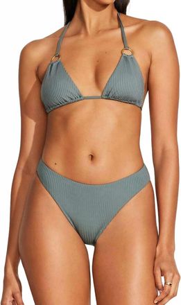 Vitamin A Cali High Leg Full Bottom In Sea Green