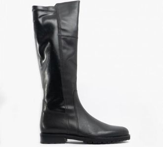 Gabor CABIN Womens Leather Tall Boots Black - Size UK 4