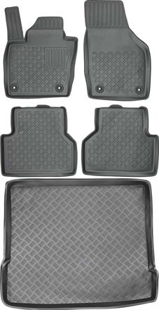 OEM Juego De Alfombrillas Para Coche Y Maletero Para Audi Q3 Ii Suv (2011-2018)