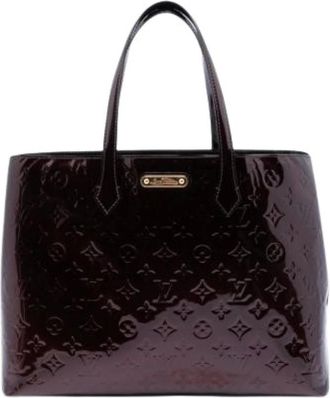 Louis Vuitton Pre-owned Tote Bags, female, Purple, Size: ONE SIZE Pre-owned The Wilshire GM