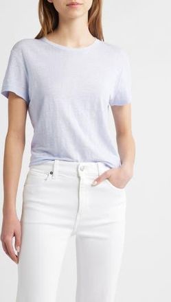 Frame Denim Organic Linen Baby Tee in Light Chambray at Nordstrom Rack, Size Small